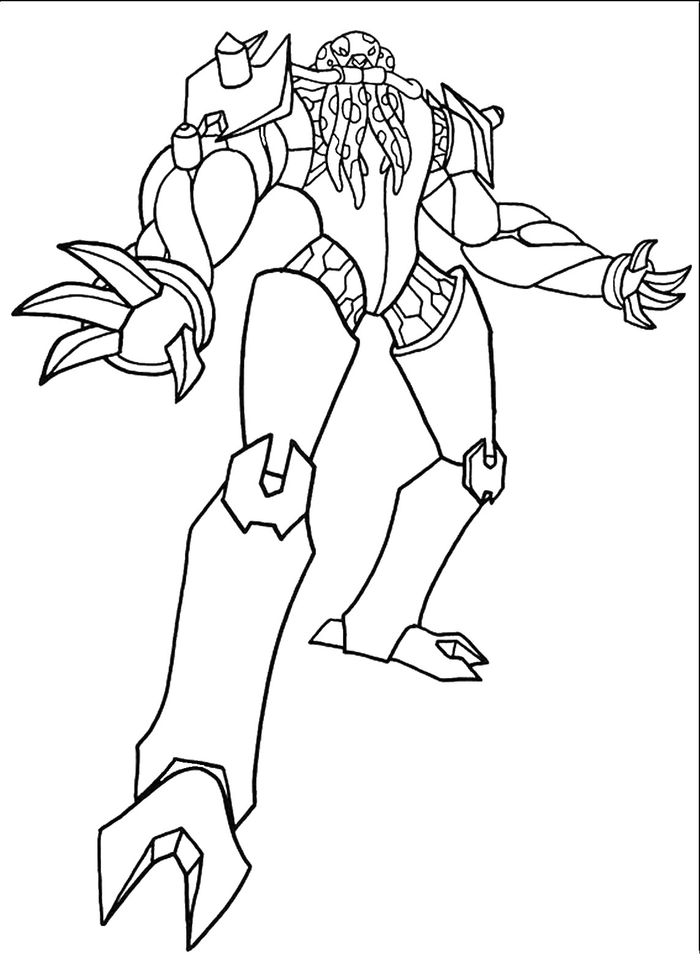 Ben Coloring Pages Free Download