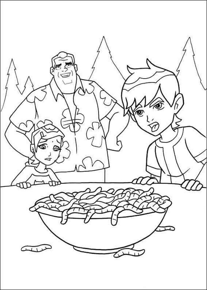Ben Coloring Pages To Print