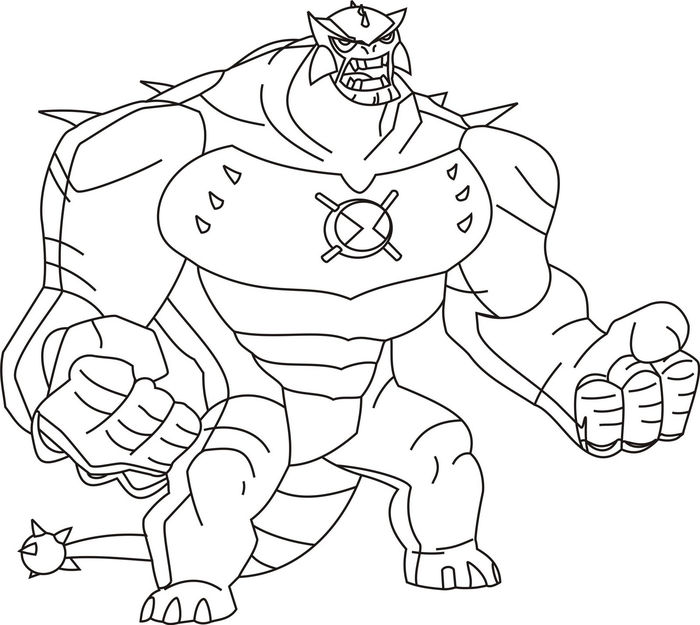 Ben Grey Upgrade Coloring Pages