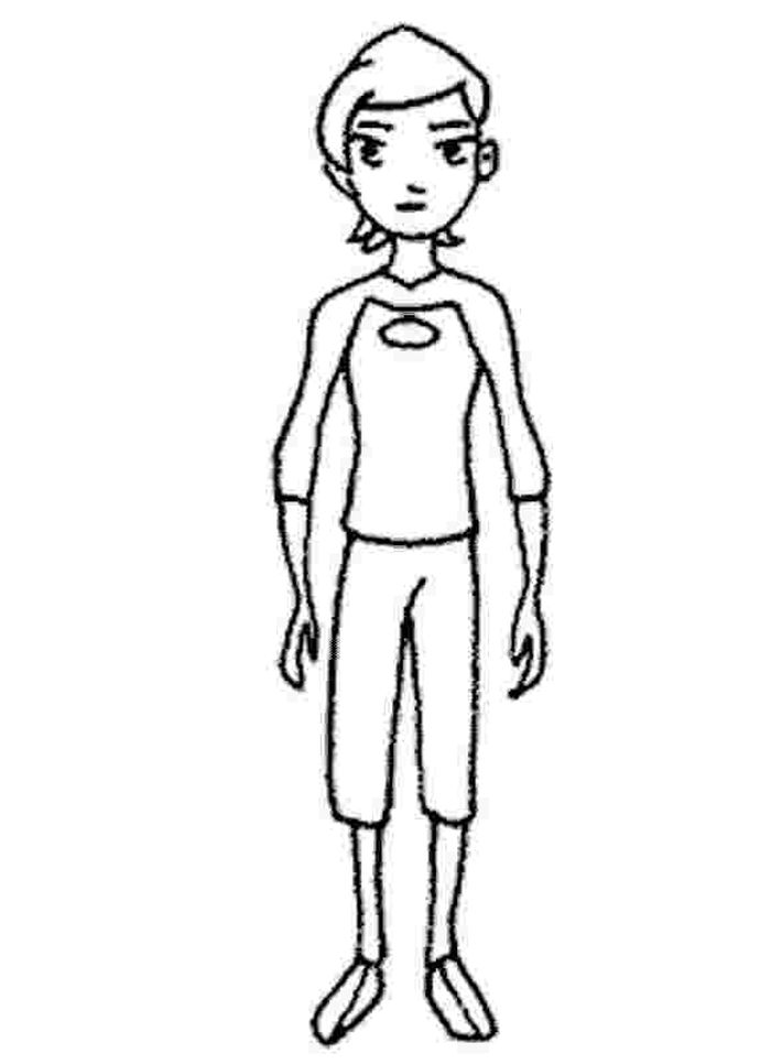 Ben Gwin Coloring Pages