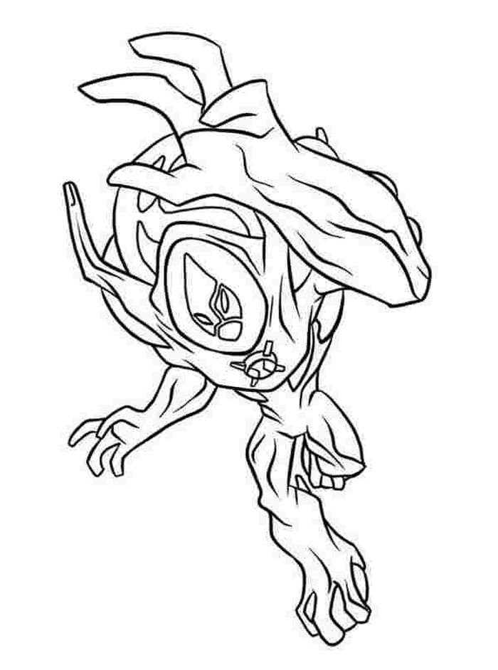 ben 10 coloring pages free printable