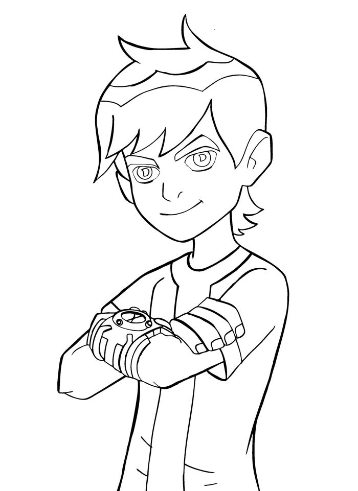 Ben Printables Coloring Pages