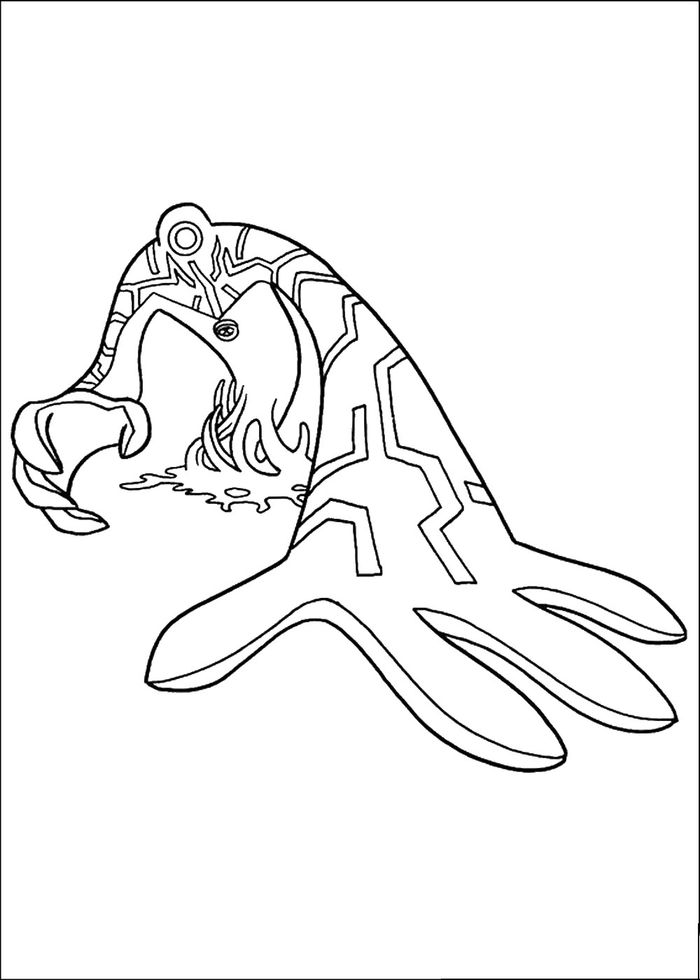 Ben Ultimate Echo Echo Coloring Pages