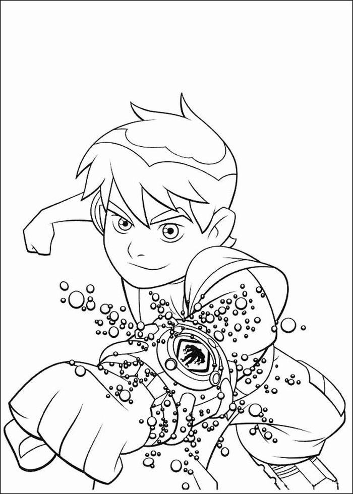 Ben Watch Coloring Pages