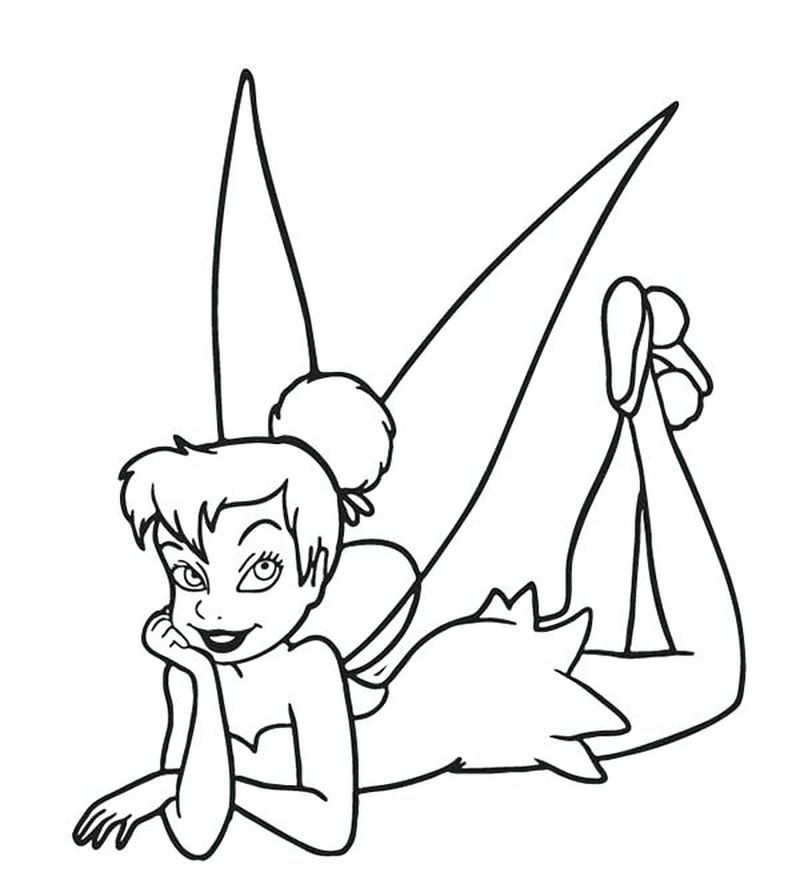 i love tinkerbell coloring pages