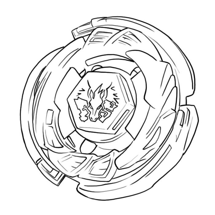 Beyblade Burst Coloring Pages