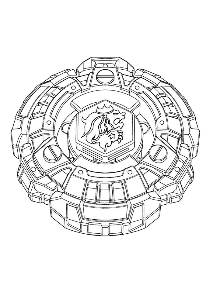 Beyblade Burst Evolution Beyblades Coloring Pages