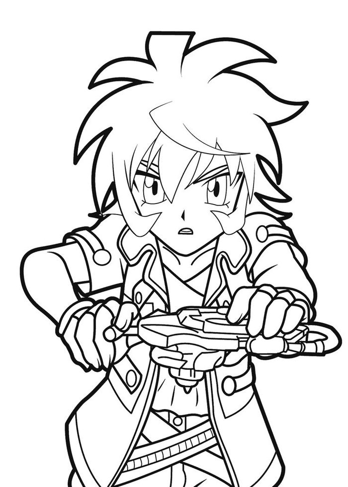 Beyblade Burst Turbo Valtreyk Coloring Pages
