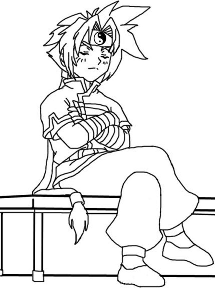 Beyblade Sagiterio Coloring Pages