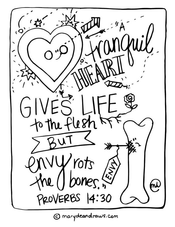 Bible Coloring Pages Proverbs