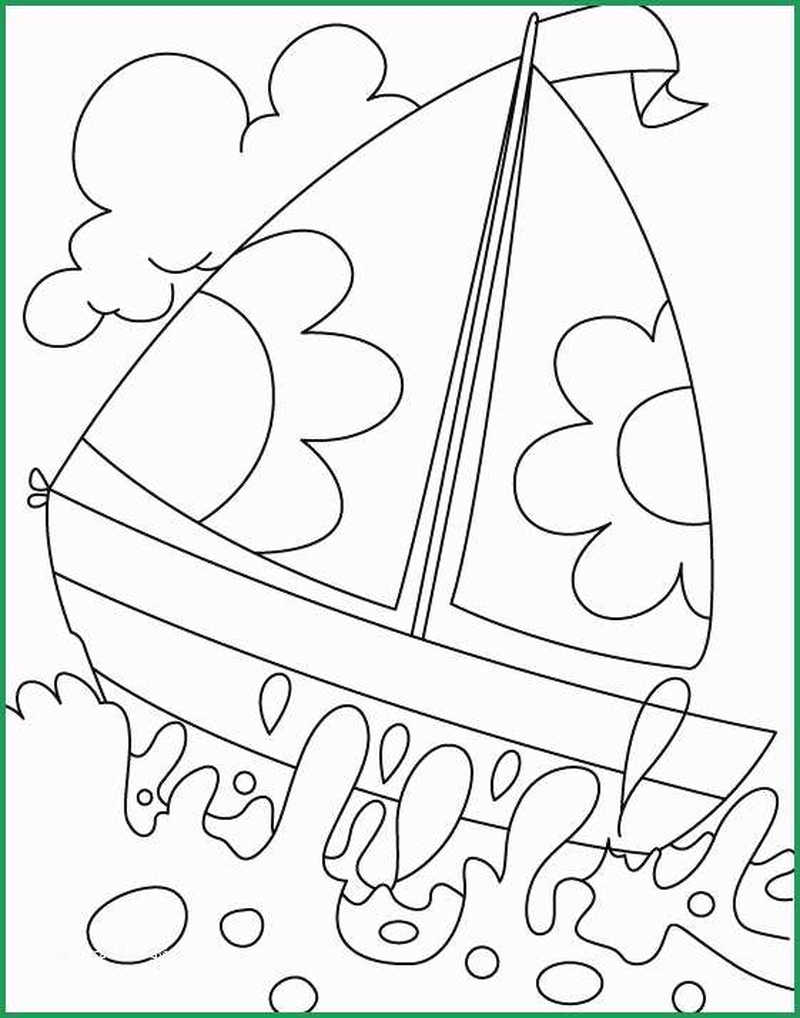 Boat Coloring Pages For Toddlers