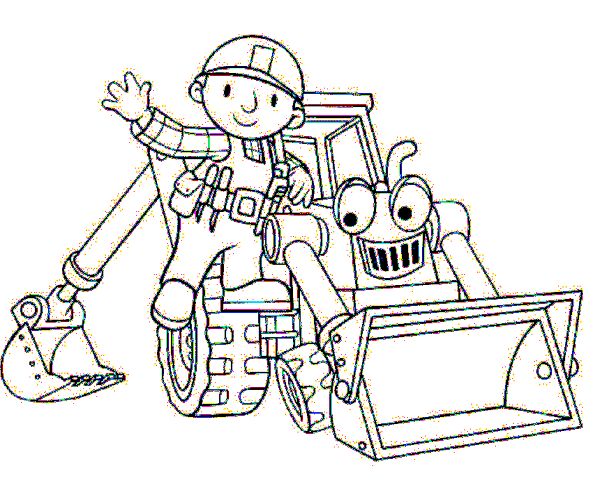Bob The Builder Coloring Pages To Print
