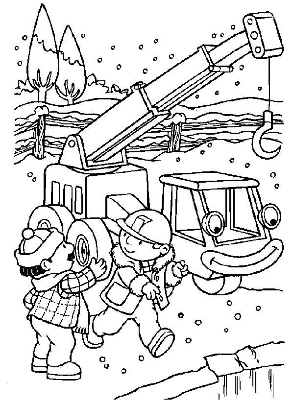 Bob The Builder Printable Coloring Pages