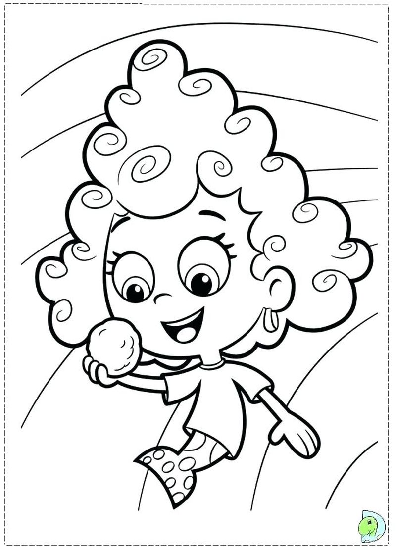 Bubble Guppies Coloring Pages Gil Deema