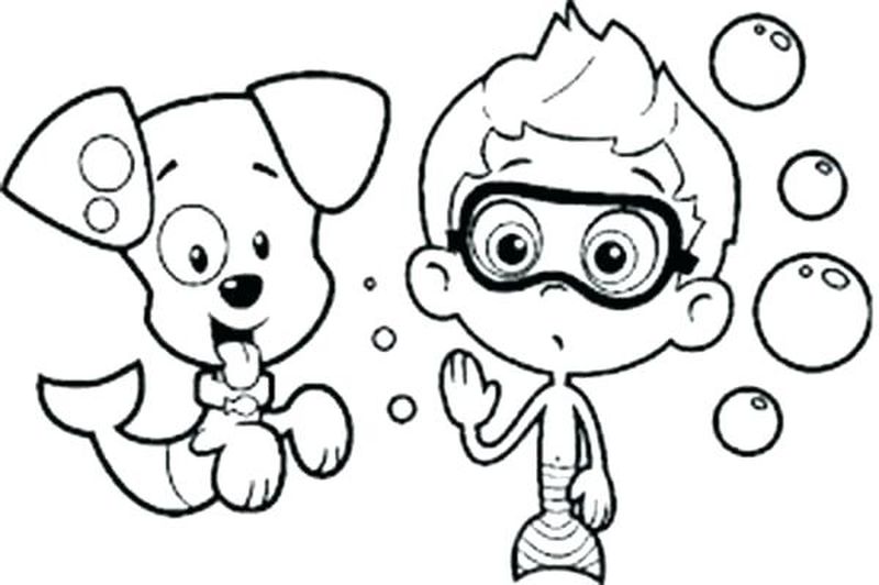 Bubble Guppies Coloring Pages Online