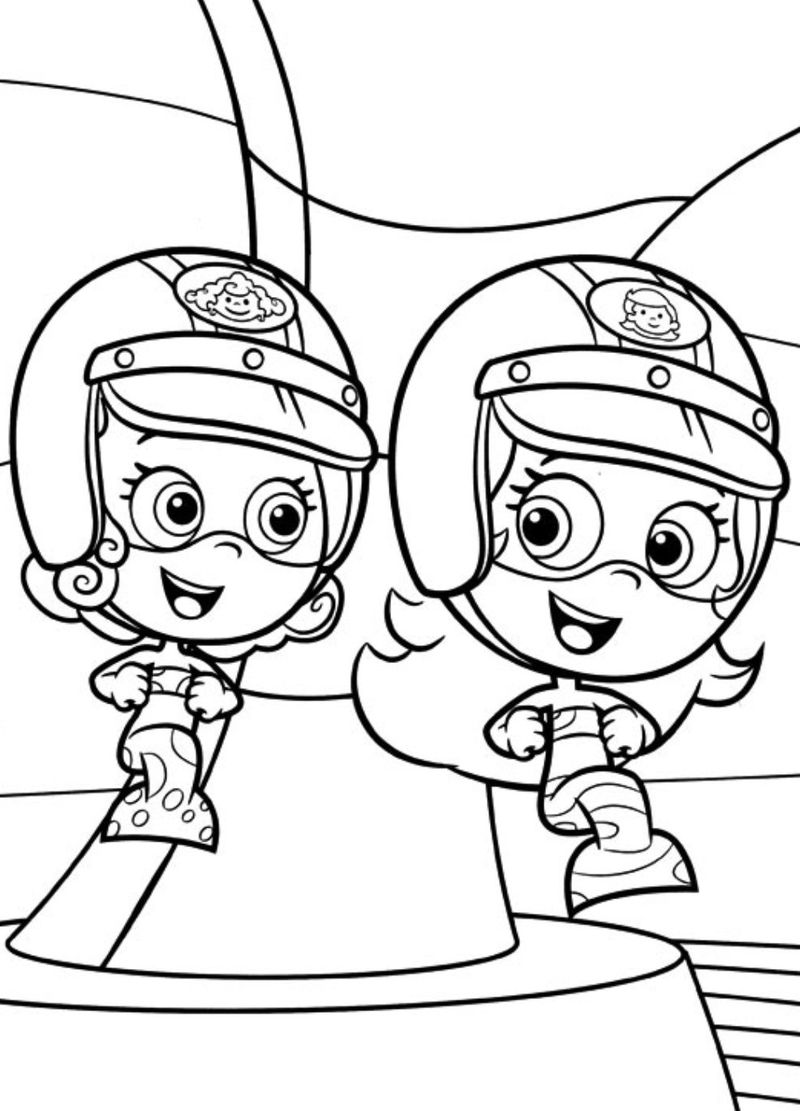 Bubble Guppies Printables Coloring Pages