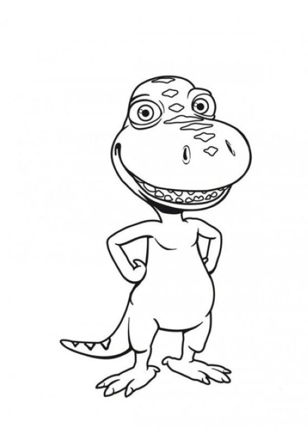 Buddy Dinosaur Train Coloring Pages
