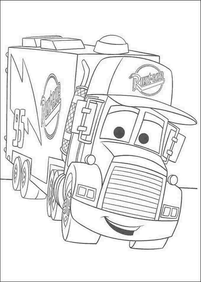 Car And Truck Coloring Pages