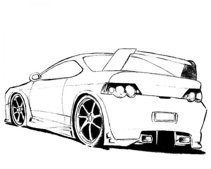 Car Coloring Pages Free