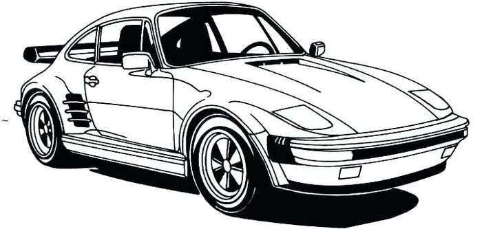 Car Wash Coloring Pages