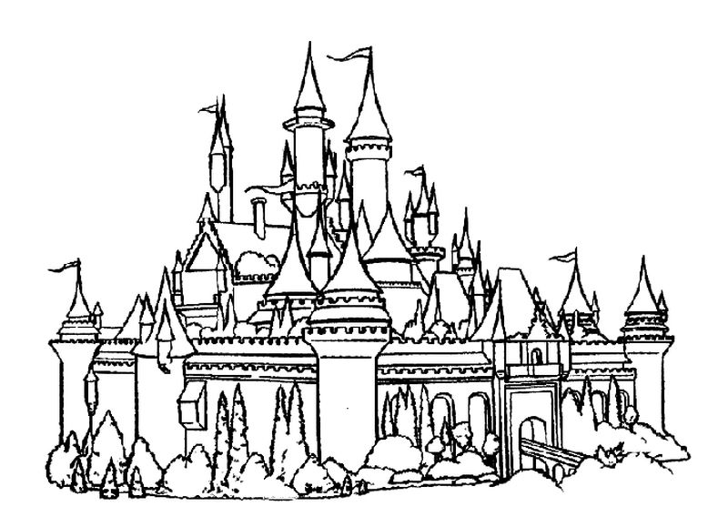 Very Cool Castle Coloring Pages PDF - Coloringfolder.com