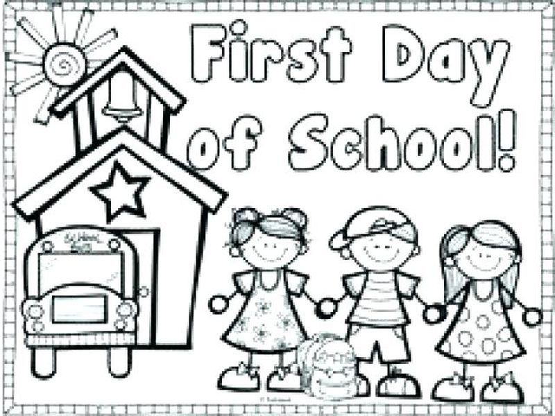 Christian Back To School Coloring Pages