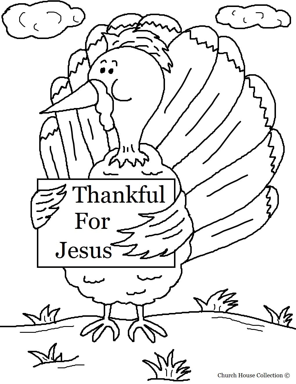 christian thanksgiving coloring pages
