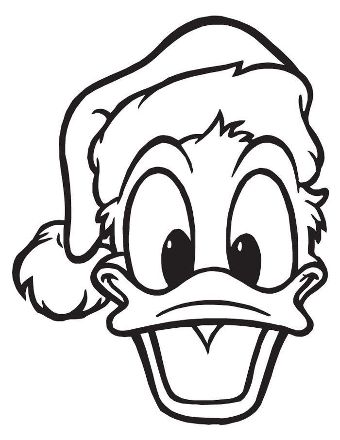 daisy duck face coloring page