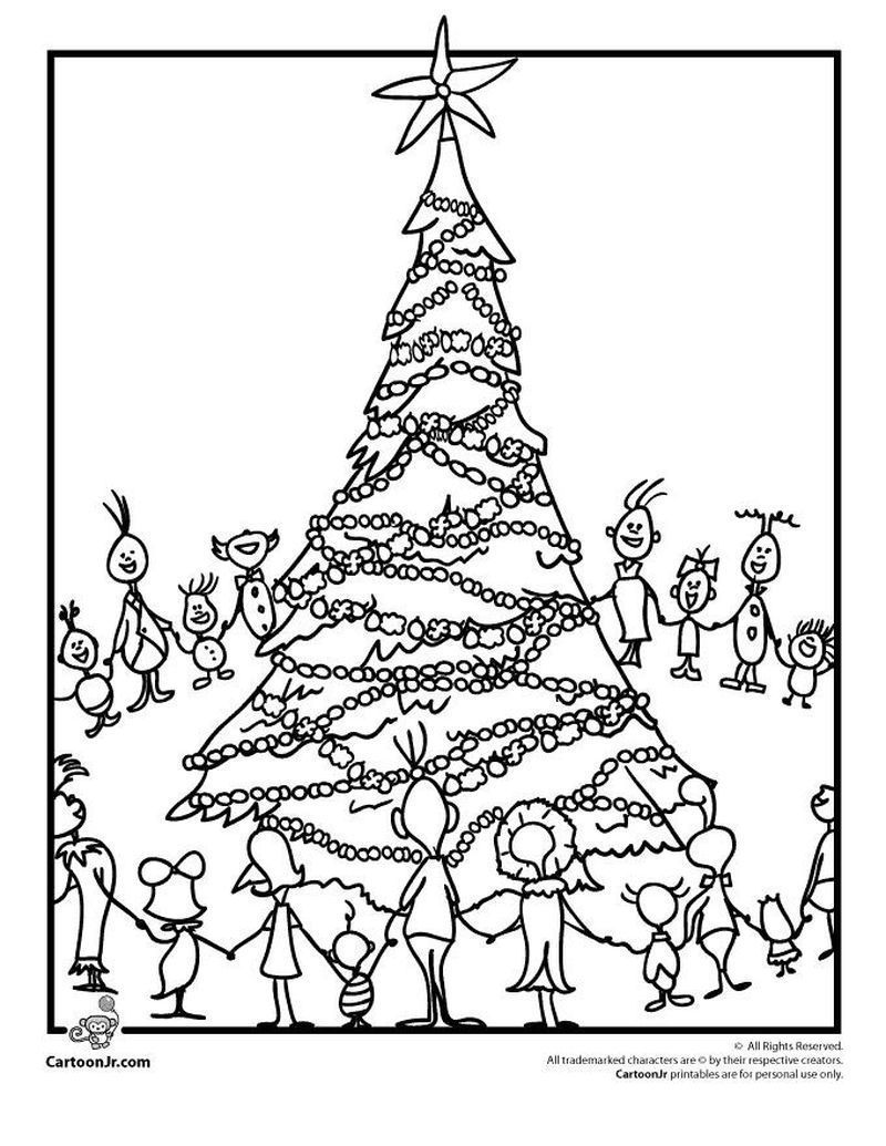 Christmas Grinch Coloring Pages