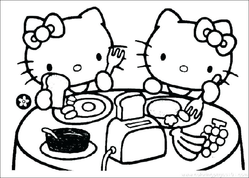 lulu kitty coloring pages