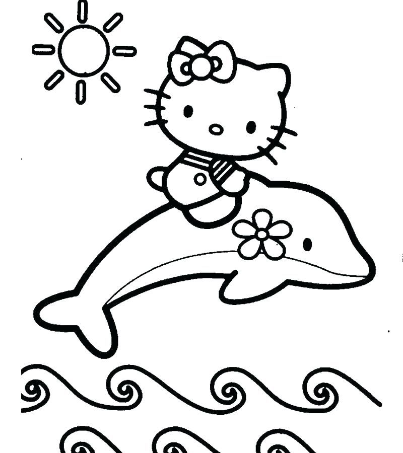 lulu kitty coloring pages