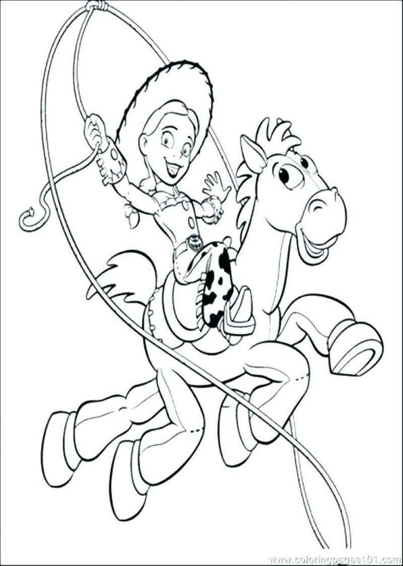 Christmas Toy Story Coloring Pages