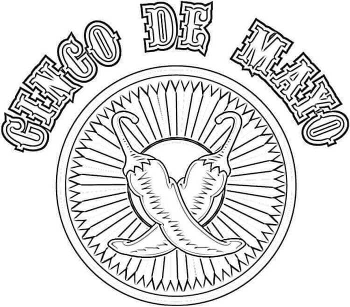 Cinco De Mayo Coloring Pages To Print