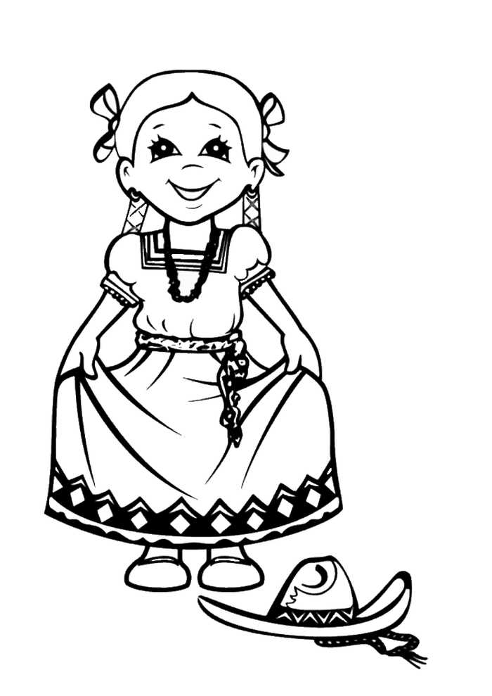 Cinco De Mayo Coloring Pictures