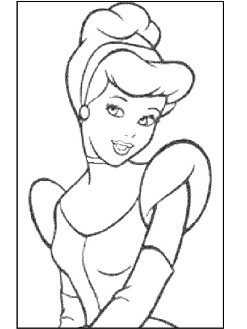 Cinderella Coloring Pages