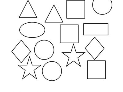 Classifying Shapes Kindergarten Math Worksheet