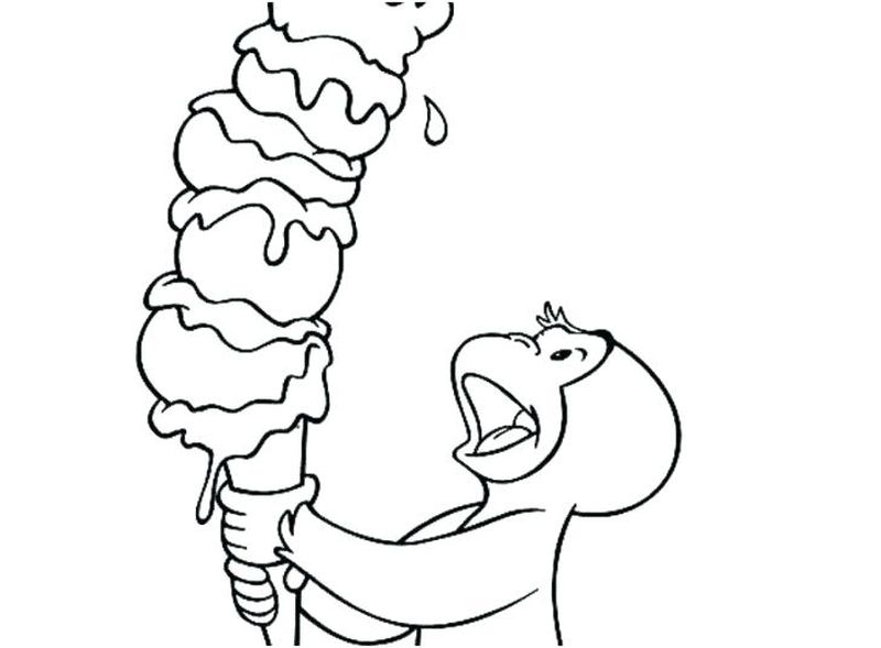 Coloring Book Pages Curious George