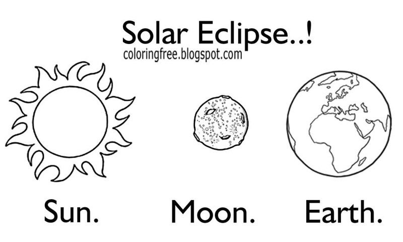 Coloring Fun Solar System Pages