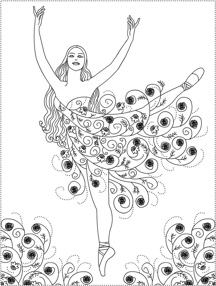 Coloring Pages Ballet