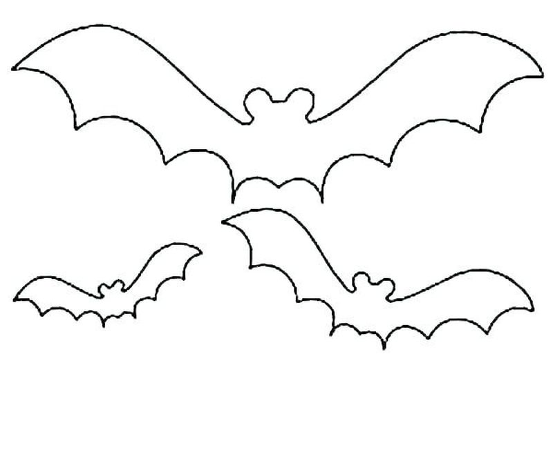 Coloring Pages Bat