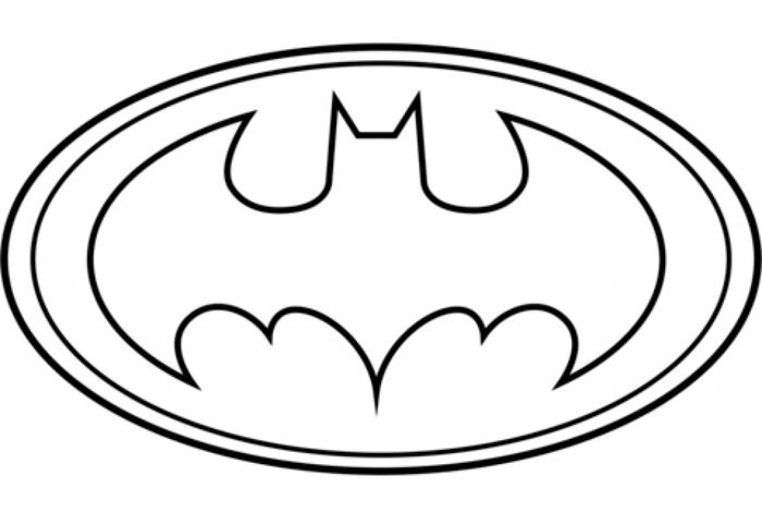 Coloring Pages Batgirl Symbol