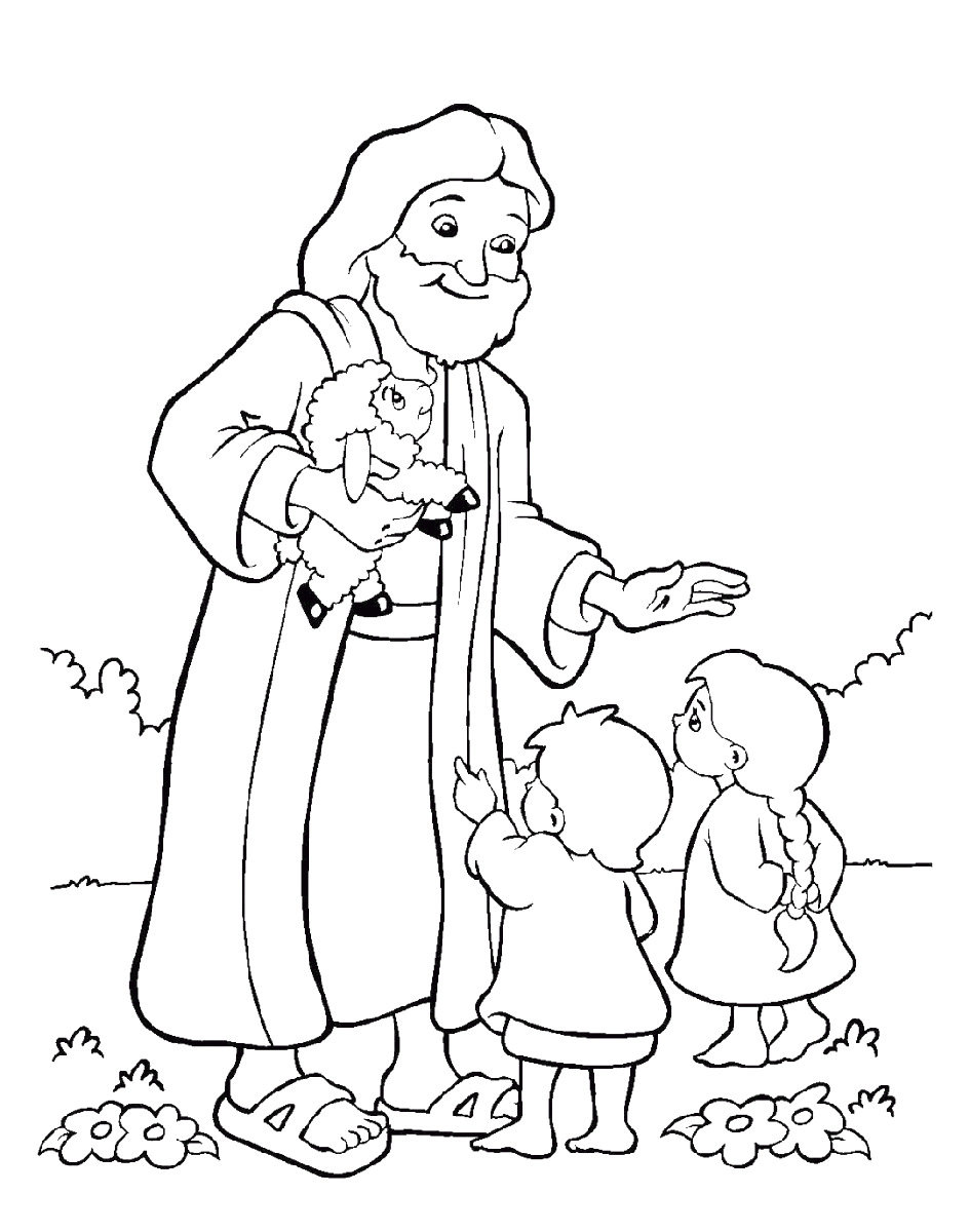coloring pages christian