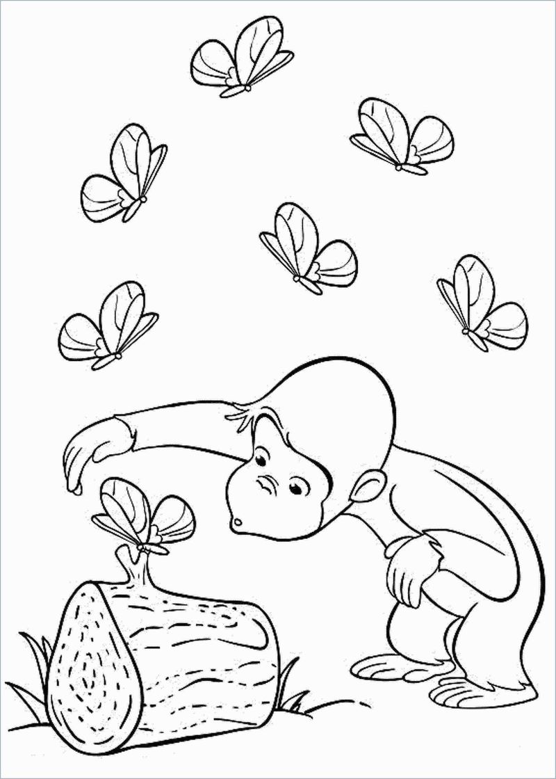 Coloring Pages Curious George