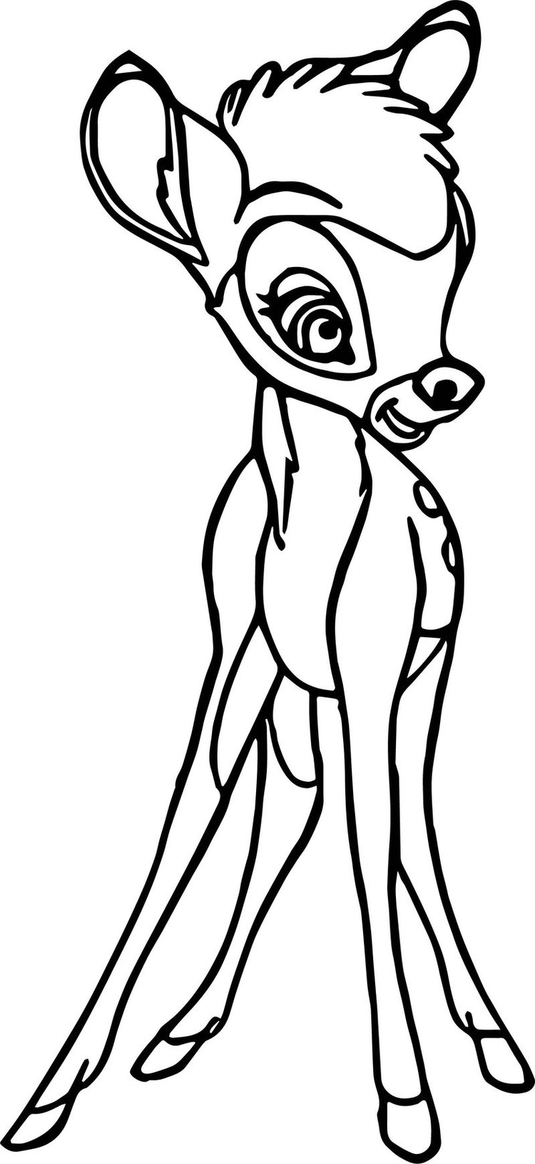 Coloring Pages Disney Bambi