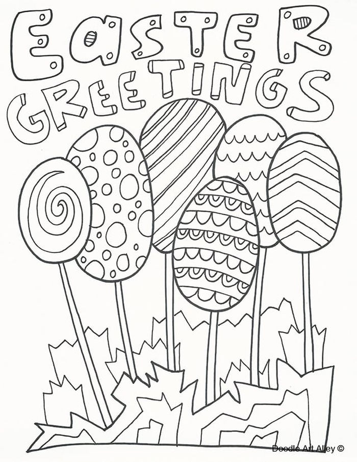 Coloring Pages Easter