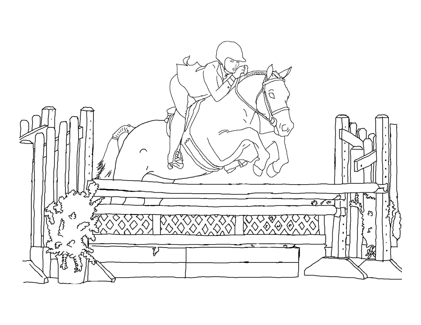types of sports coloring pages for kids horse riding coloring kids sheets.jpg