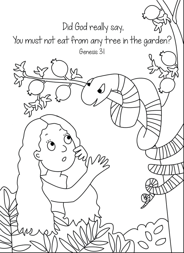 Coloring Pages For Adam And Eve Bible Lesson For Yr Olds