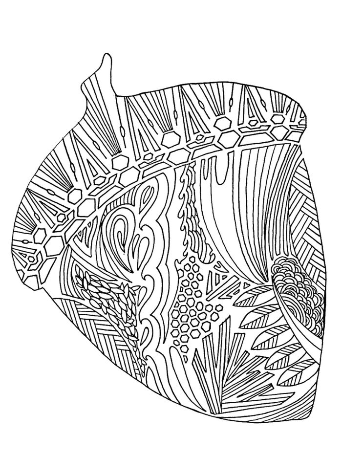 Coloring Pages For Adults Autumn