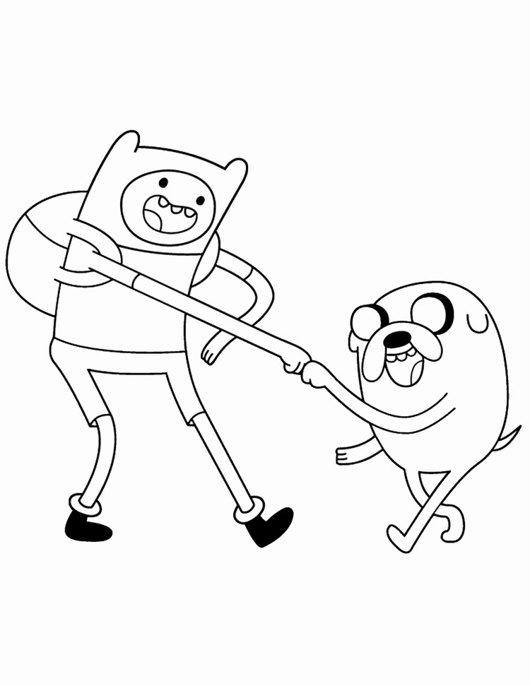 Coloring Pages For Adventure Time