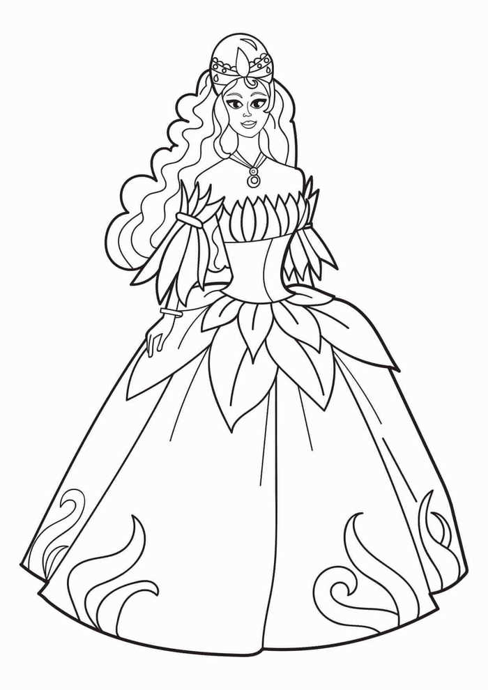 Printable Coloring Pages PDF For Girls - Coloringfolder.com